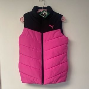 NWT - Kids PUMA Cold Weather Vest